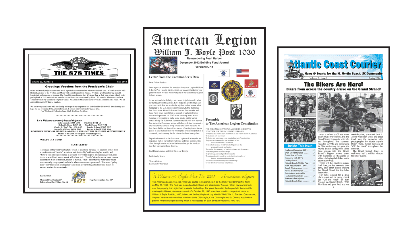 newsletters